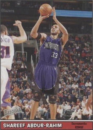 2005-06 Topps Bazooka - Shareef Abdur-Rahim #106