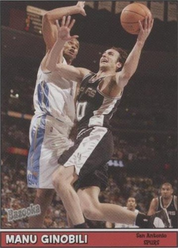 2005-06 Topps Bazooka - Manu Ginobili #36