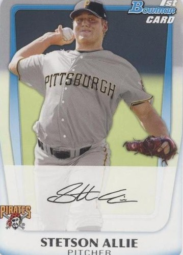 2011 Bowman - Stetson Allie #BP86