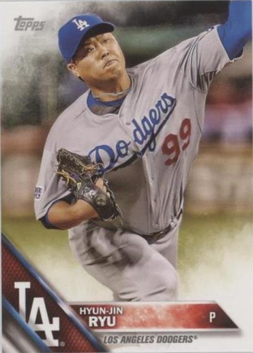 2016 Topps Mini - Hyun-jin Ryu #293