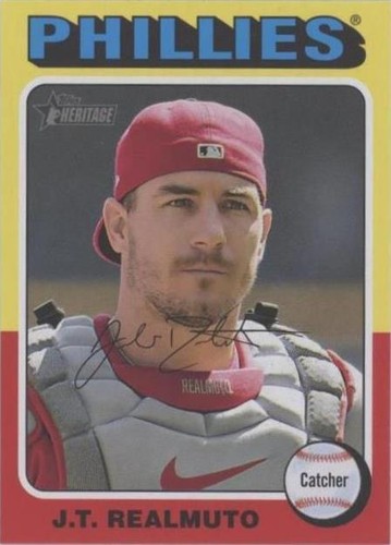 2024 Topps Heritage Mini - J.T. Realmuto #159