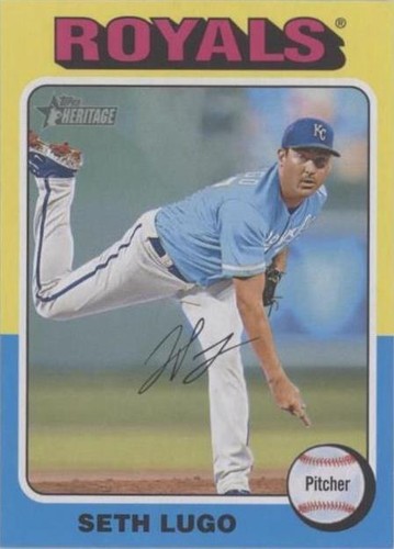 2024 Topps Heritage Mini - Seth Lugo #395