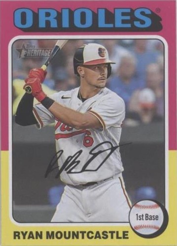 2024 Topps Heritage Mini - Ryan Mountcastle #338