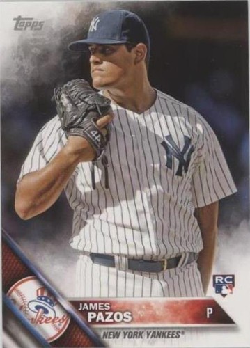 2016 Topps Mini - James Pazos #365