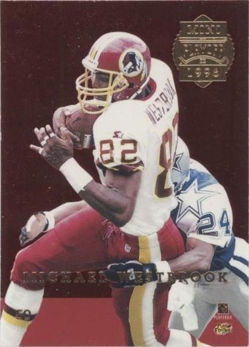 1996 Playoff Trophy Contenders Gus Frerotte Michael Westbrook #50