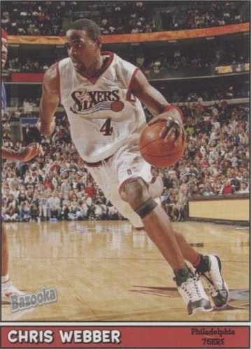2005-06 Topps Bazooka - Chris Webber #40