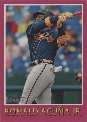 2024 Topps Heritage Mini - Ronald Acuña Jr. #75BS-32