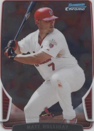 2013 Bowman Chrome - Matt Holliday #167
