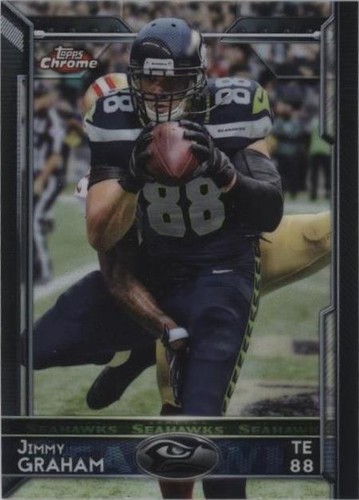 2015 Topps Chrome Mini Jimmy Graham #25