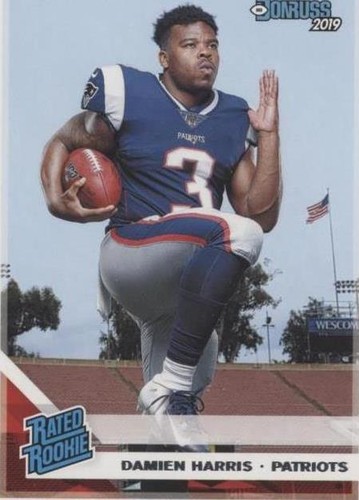 2019 Panini Donruss Damien Harris #309