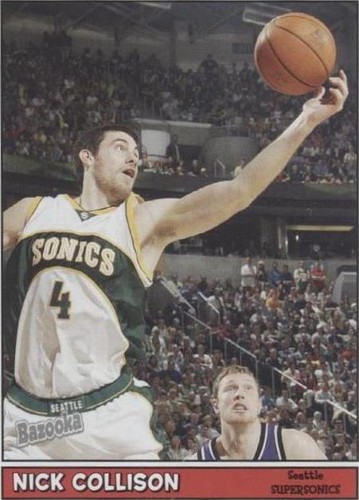 2005-06 Topps Bazooka - Nick Collison #158