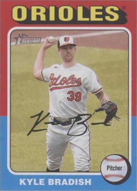 2024 Topps Heritage Mini - Kyle Bradish #137