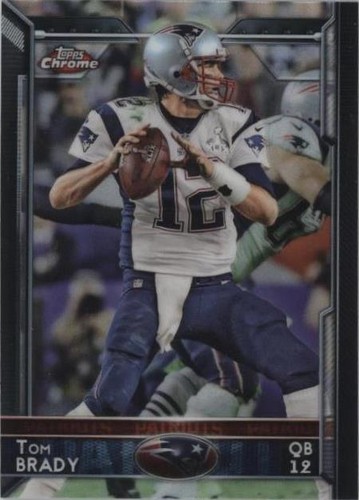 2015 Topps Chrome Mini Football Trading Cards