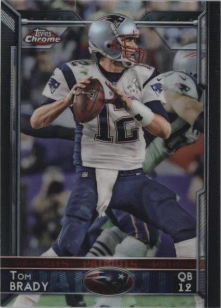 Topps Chrome Mini Tom Brady #50 2015