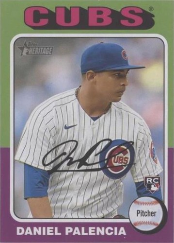 2024 Topps Heritage Mini - Daniel Palencia #491