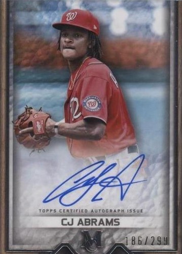 2023 Topps Museum Collection - C.J. Abrams #AA-CA