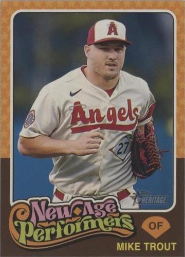 2024 Topps Heritage Mini - Mike Trout #NAP-3
