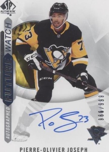 2020-21 SP Authentic - Pierre-Olivier Joseph #163