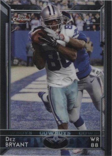 2015 Topps Chrome Mini Dez Bryant #16