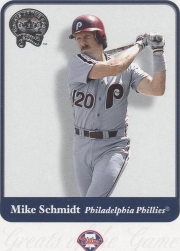 2001 Fleer Greats of the Game - Mike Schmidt #85