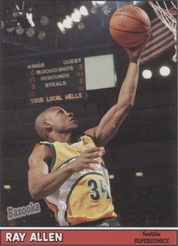 2005-06 Topps Bazooka - Ray Allen #89