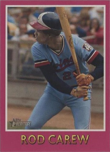 2024 Topps Heritage Mini - Rod Carew #75BS-30