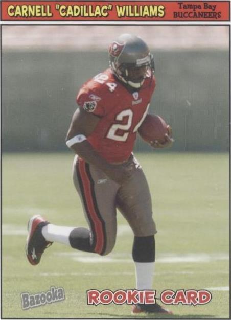 2005 Topps Bazooka Cadillac Williams #197