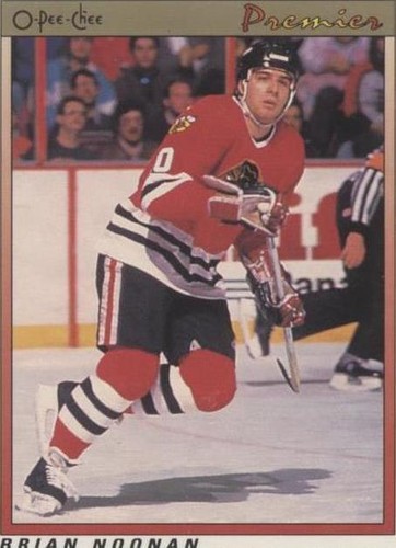 1990-91 O-Pee-Chee Premier - Brian Noonan #87