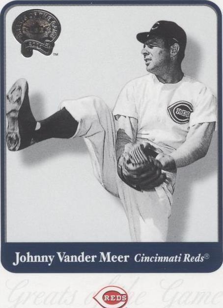 2001 Fleer Greats of the Game - Johnny Vander Meer #10