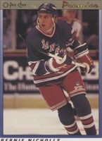 1990-91 O-Pee-Chee Premier - Bernie Nicholls #83