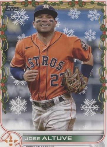 2022 Topps Holiday - Jose Altuve #HW34