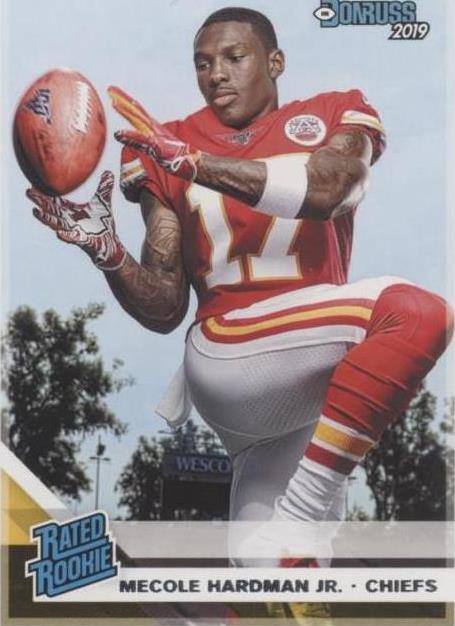 2019 Panini Donruss Mecole Hardman Jr. #325