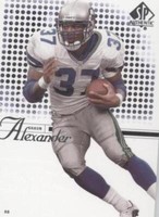 2002 SP Authentic Shaun Alexander #39