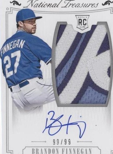 2015 Panini National Treasures - Brandon Finnegan #155