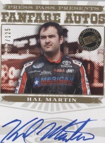2013 Press Pass Fanfare - Hal Martin #FFA-HM