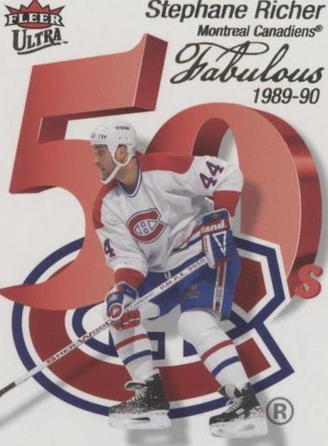 2021-22 Upper Deck Fleer Ultra - Stephane Richer #FF-26
