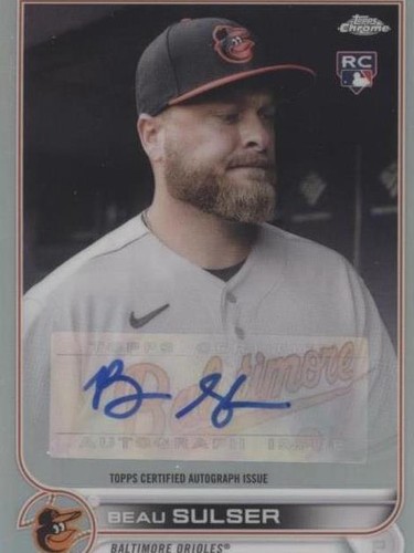 2022 Topps Chrome Update Series - Beau Sulser #AC-BSU