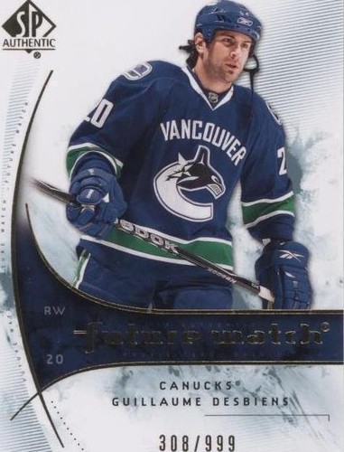 2009-10 SP Authentic - Guillaume Desbiens #188