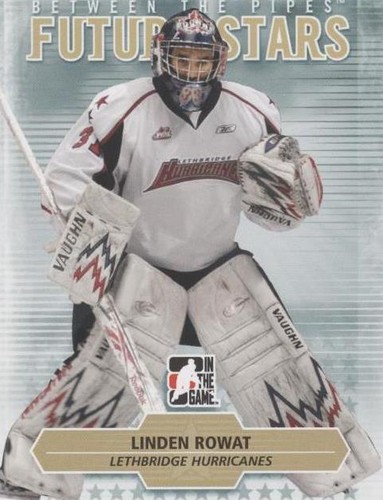 2009-10 In the Game Between the Pipes - Linden Rowat #41
