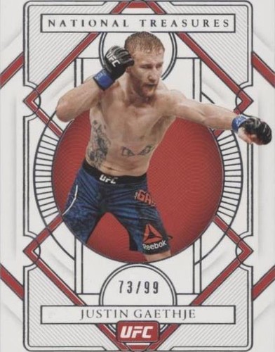 2021 Panini Chronicles UFC - Justin Gaethje #358