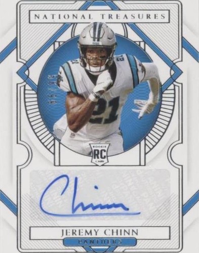 2020 Panini National Treasures Jeremy Chinn #109