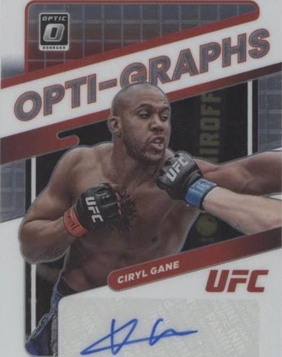 2022 Panini Donruss Optic UFC - Ciryl Gane #OG-CGN
