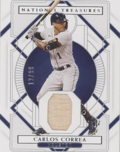 2021 Panini National Treasures - Carlos Correa #83