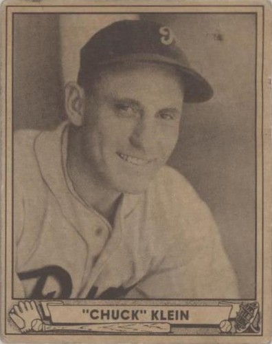 1940 Play Ball - Chuck Klein #102