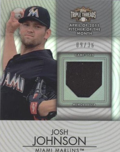 2012 Topps Triple Threads - Josh Johnson #TTUR-57