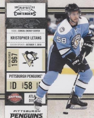 2010-11 Panini Playoff Contenders - Kris Letang #15