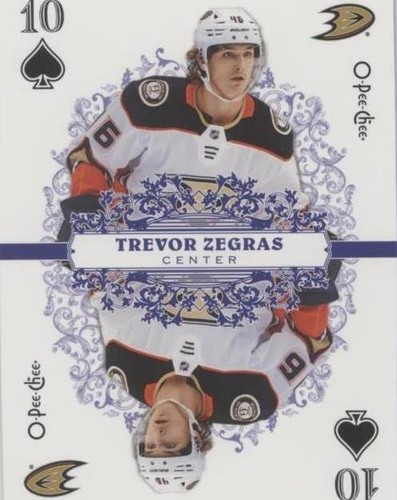 2022-23 O-Pee-Chee - Trevor Zegras #10-SPADES