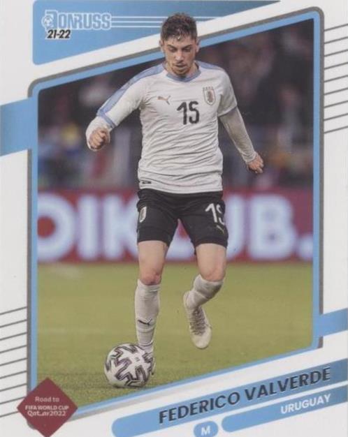 2021-22 Panini Donruss Road to Qatar Federico Valverde #170