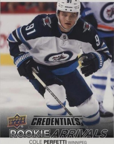 2021-22 Upper Deck Credentials - Cole Perfetti #RA-15