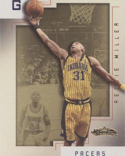 2001-02 Fleer Showcase - Reggie Miller #15